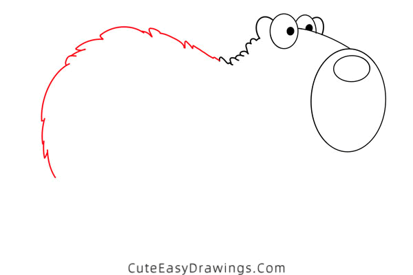 how to draw a capybara - www.cuteeasydrawings.com