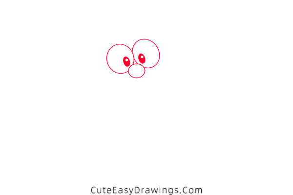 how to draw doraemon with bamboo copter - www.cuteeasydrawings.com