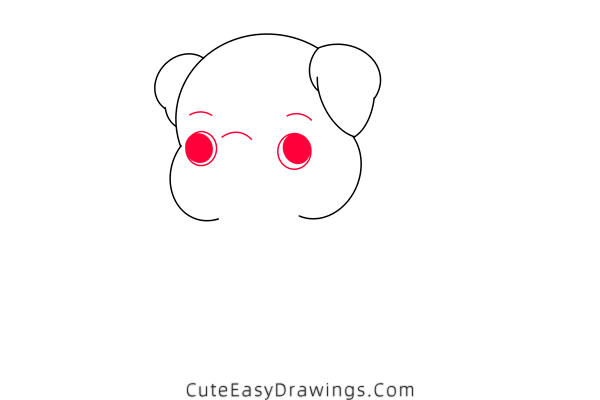 how to draw a pug - www.cuteeasydrawings.com