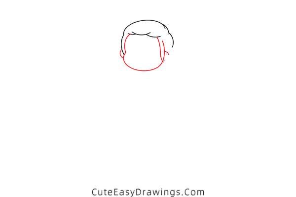 how to draw a dancing girl - www.cuteeasydrawings.com