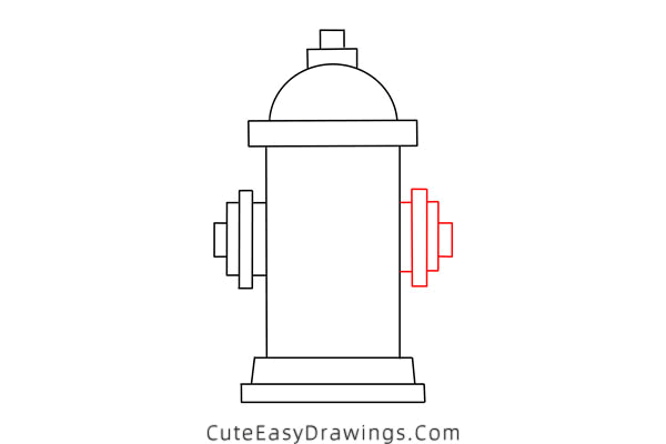 how to draw a hydrant - www.cuteeasydrawings.com