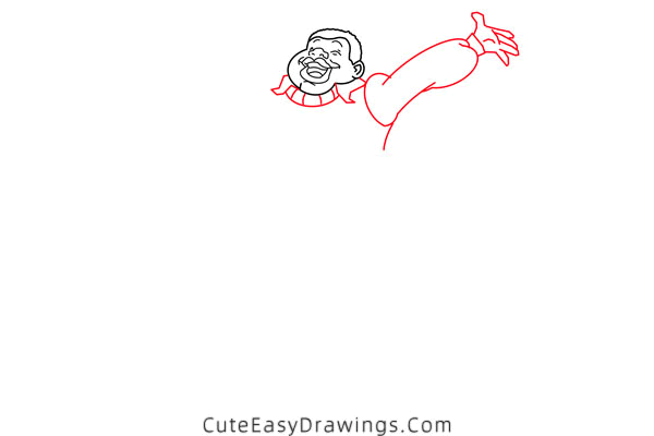 how to draw fat albert - www.cuteeasydrawings.com