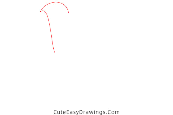 how to draw a tulip - www.cuteeasydrawings.com