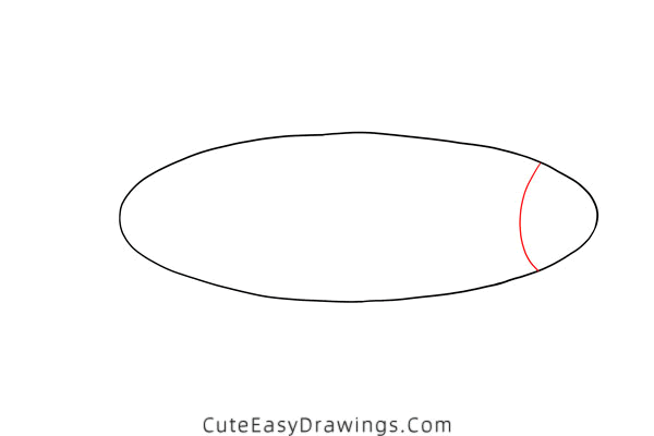 how to draw an airship - www.cuteeasydrawings.com