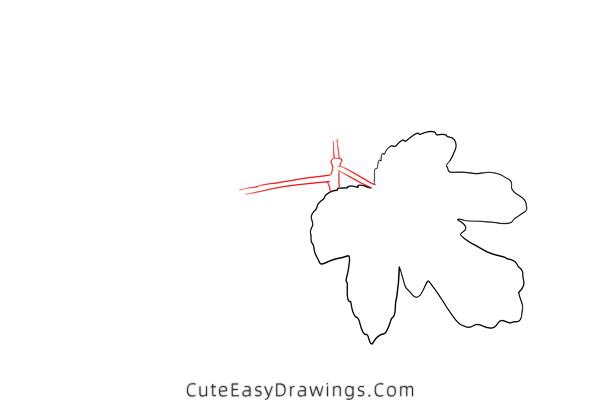 how to draw a fig leaf - www.cuteeasydrawings.com