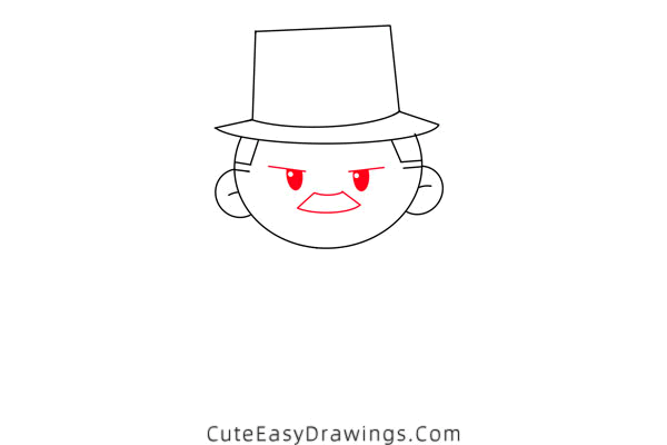 how to draw a gentleman - www.cuteeasydrawings.com