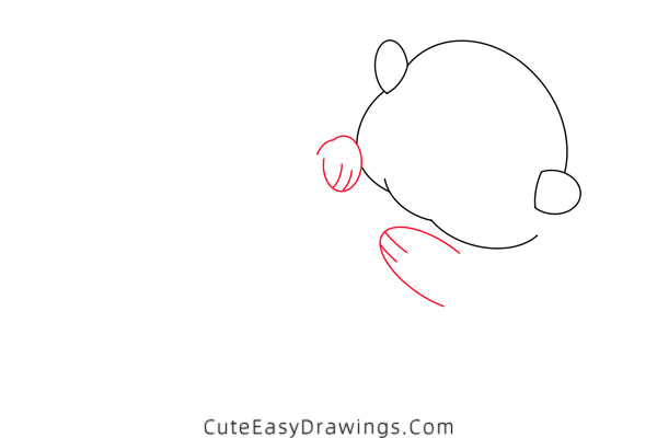 how to draw a sea otter - www.cuteeasydrawings.com