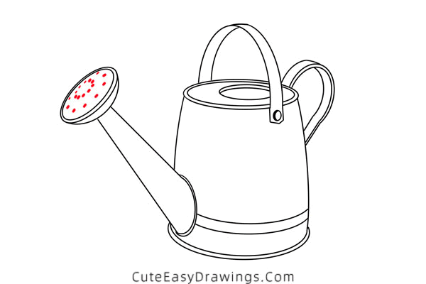 how to draw a watering can - www.cuteeasydrawings.com