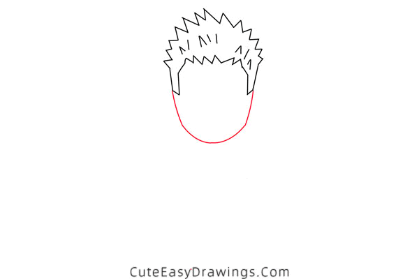 how to draw a japanese man - www.cuteeasydrawings.com