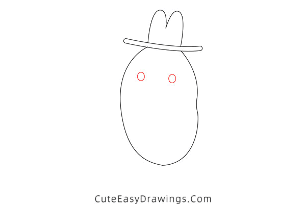 how to draw mr potato from peppa pig - www.cuteeasydrawings.com