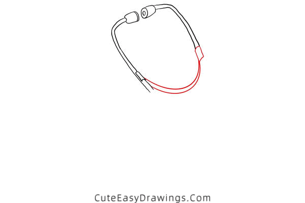 how to draw a stethoscope - www.cuteeasydrawings.com