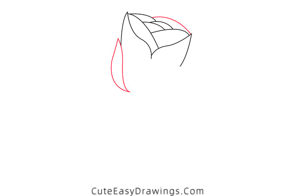 how to draw a rose - www.cuteeasydrawings.com