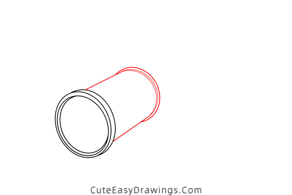 how to draw a telescope - www.cuteeasydrawings.com