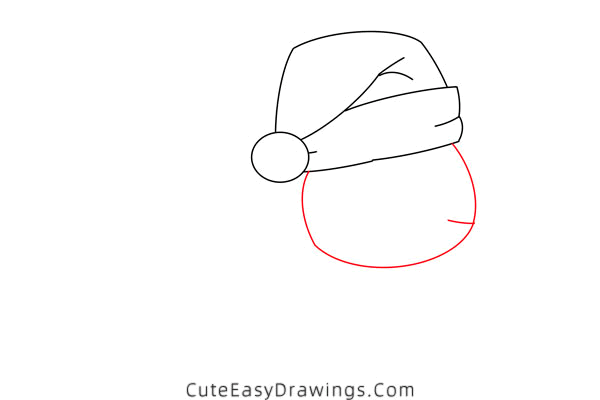 how to draw a christmas turtle - www.cuteeasydrawings.com