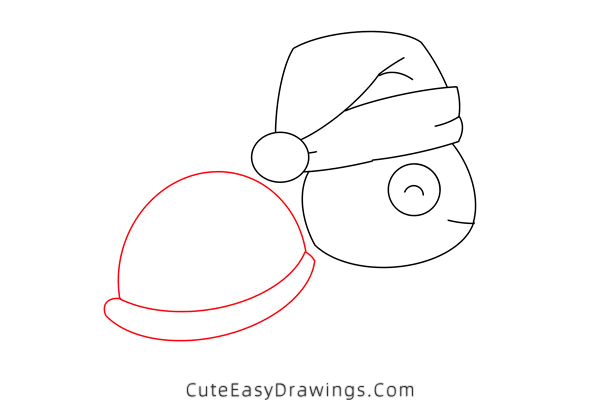 how to draw a christmas turtle - www.cuteeasydrawings.com