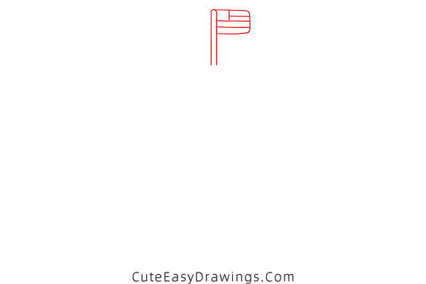 how to draw the white house easy - www.cuteeasydrawings.com