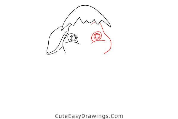 how to draw an easter bunny - www.cuteeasydrawings.com