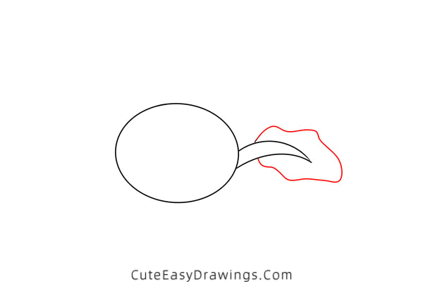 how to draw a tadpole - www.cuteeasydrawings.com