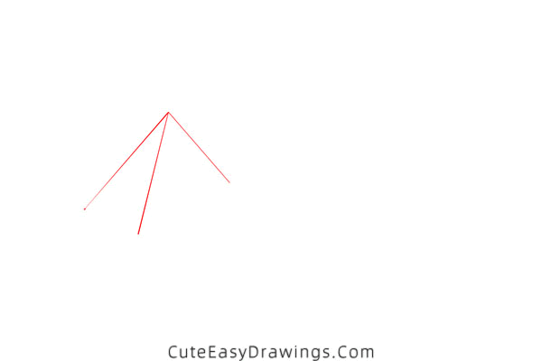 how to draw desert pyramids - www.cuteeasydrawings.com