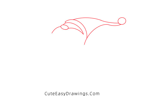 how to draw santa claus and rudolph - www.cuteeasydrawings.com