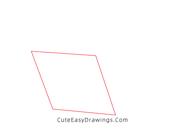 how to draw a rubiks cube - www.cuteeasydrawings.com