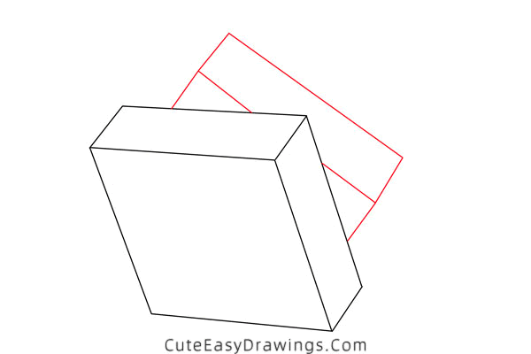 how to draw a rubiks cube - www.cuteeasydrawings.com