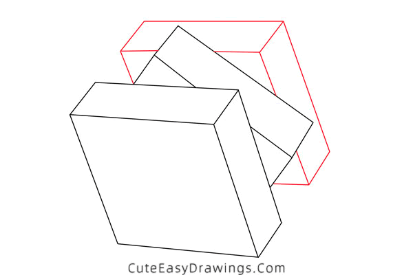 how to draw a rubiks cube - www.cuteeasydrawings.com