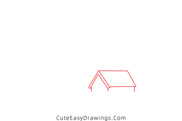 how to draw a winter landscape - www.cuteeasydrawings.com