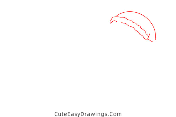 how to draw a girl rolling a snowball - www.cuteeasydrawings.com