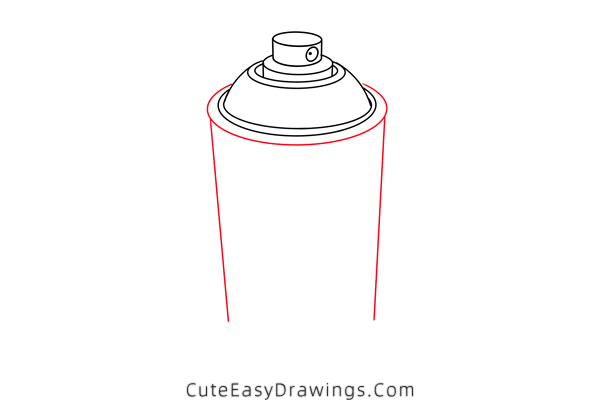 how to draw a spray can - www.cuteeasydrawings.com