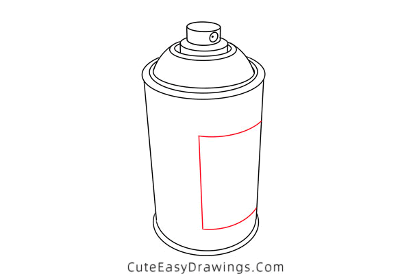 how to draw a spray can - www.cuteeasydrawings.com