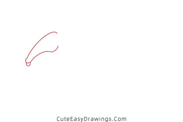 how to draw an anteater - www.cuteeasydrawings.com