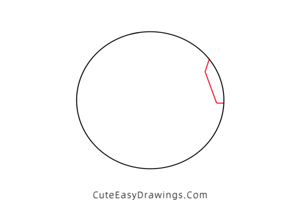 how to draw a soccer ball - www.cuteeasydrawings.com