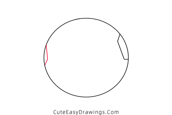 how to draw a soccer ball - www.cuteeasydrawings.com