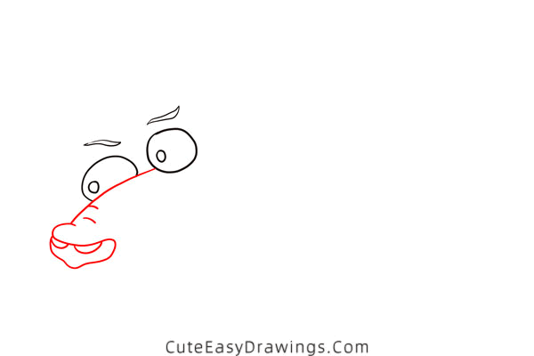 how to draw a porcupine - www.cuteeasydrawings.com