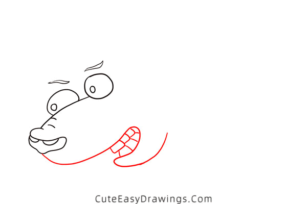 how to draw a porcupine - www.cuteeasydrawings.com