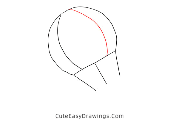 how to draw a hot air balloon easy - www.cuteeasydrawings.com