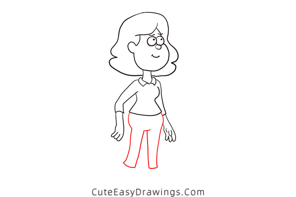 how to draw a mom - www.cuteeasydrawings.com