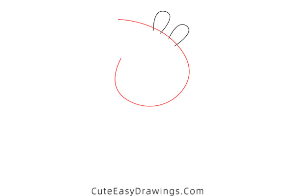 how to draw peppa pig - www.cuteeasydrawings.com