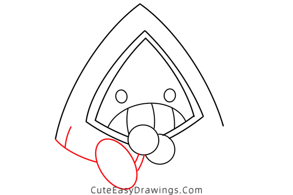 how to draw snorunt from pokemon - www.cuteeasydrawings.com