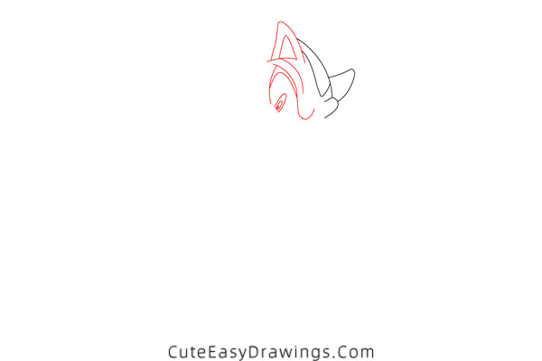 how to draw super shadow - www.cuteeasydrawings.com