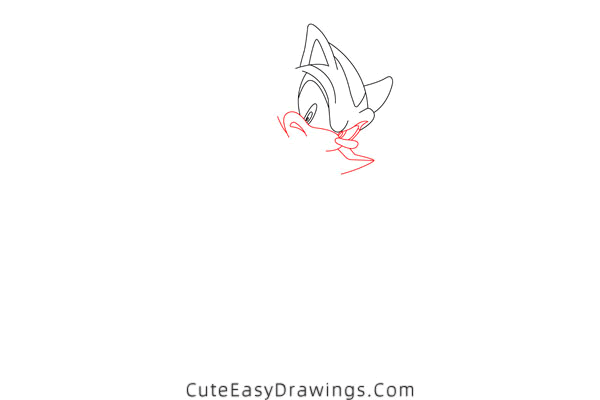 how to draw super shadow - www.cuteeasydrawings.com