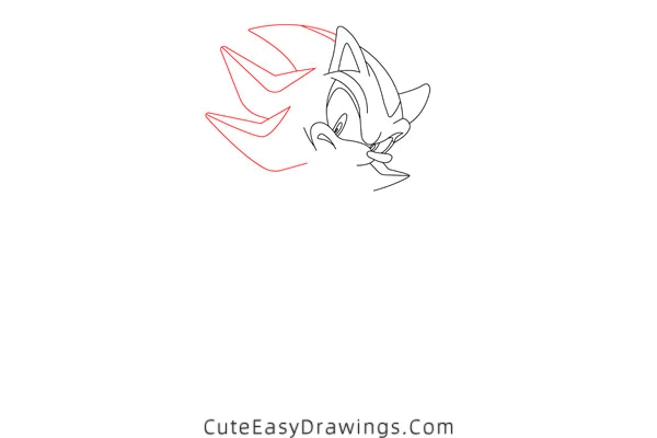 how to draw super shadow - www.cuteeasydrawings.com