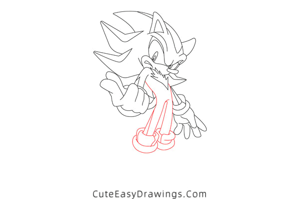 how to draw super shadow - www.cuteeasydrawings.com