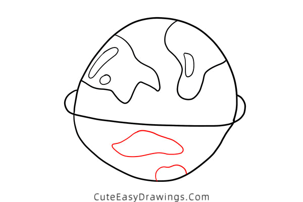 how to draw the earth - www.cuteeasydrawings.com