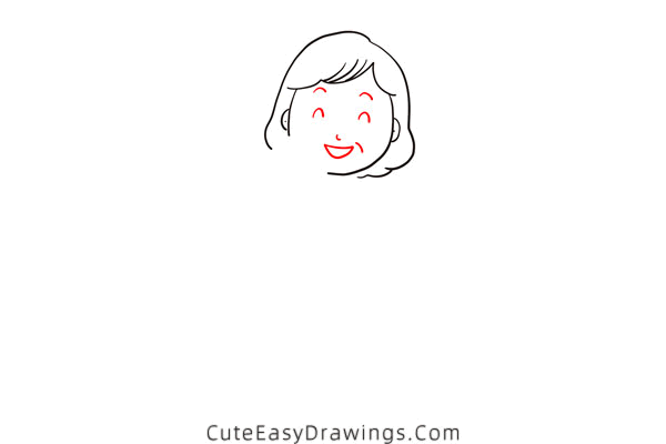 how to draw a mom and baby - www.cuteeasydrawings.com