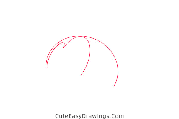 how to draw mickey mouse face - www.cuteeasydrawings.com