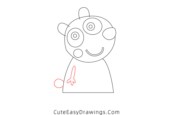 how to draw peggi and pandora panda - www.cuteeasydrawings.com