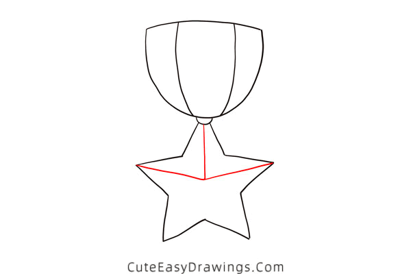 how to draw a medal - www.cuteeasydrawings.com