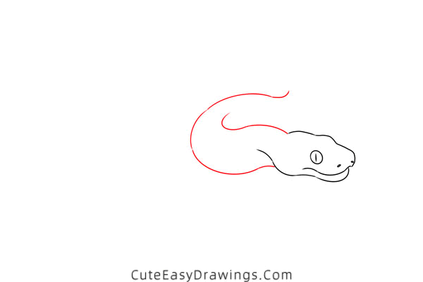 how to draw a python - www.cuteeasydrawings.com